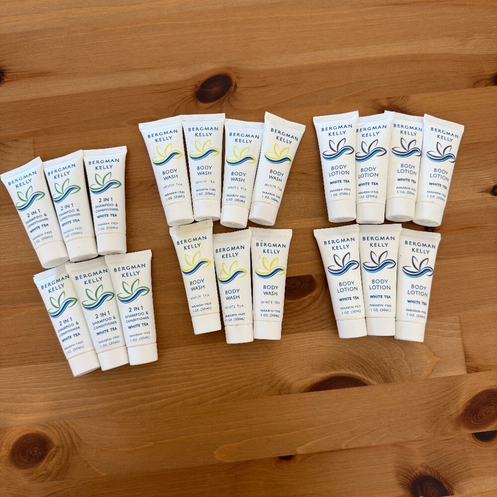 Bergman Kelly Bundle Of 20 Travel Size Assorted Toiletries